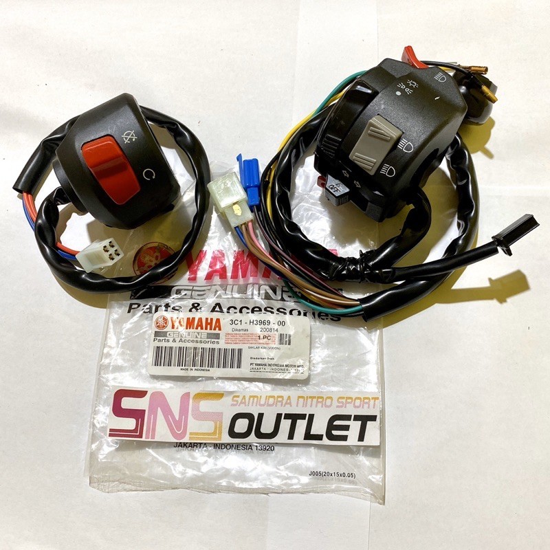 SAKLAR KIRI KANAN VIXION OLD / SAKLAR KIRI KANAN VIXION LAMA / SAKLAR VIXION OLD 1 SET