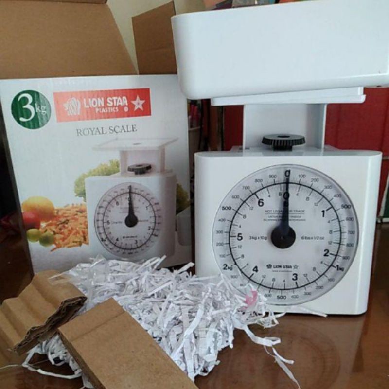 Timbangan Kue Timbangan Dapur 3kg Lion Star