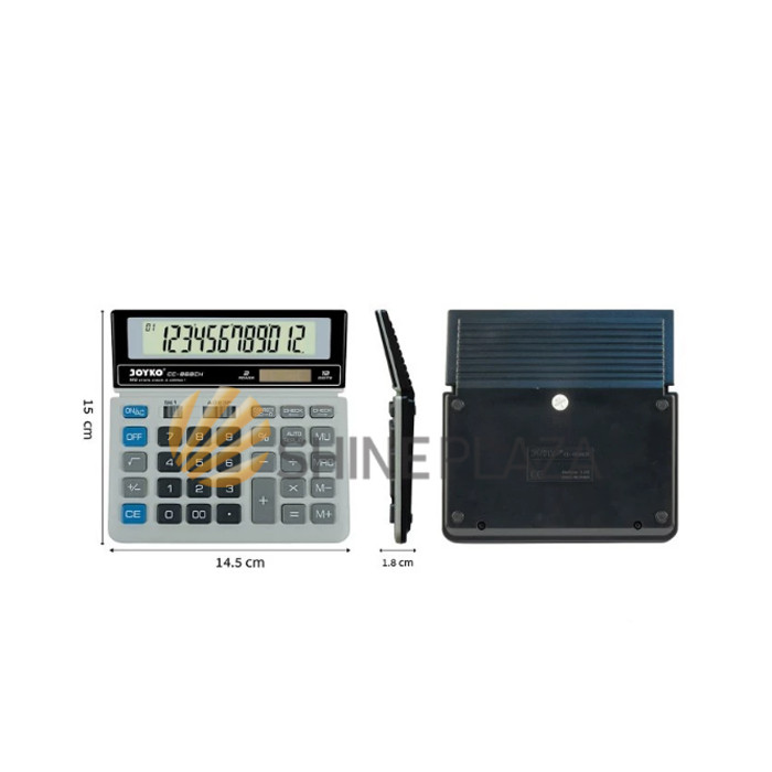 

Calculator Pasar Joyko CC-868CH - Kalkulator 12 Digits Check Correct