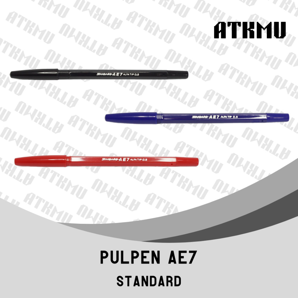 

Pulpen AE7 Standard 0.5mm 1 Pak isi 12 pcs