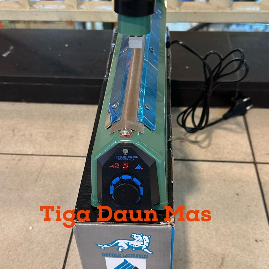 Hand Sealer Double Leopard 30 cm plastik Impulse Sealer Double Leopard