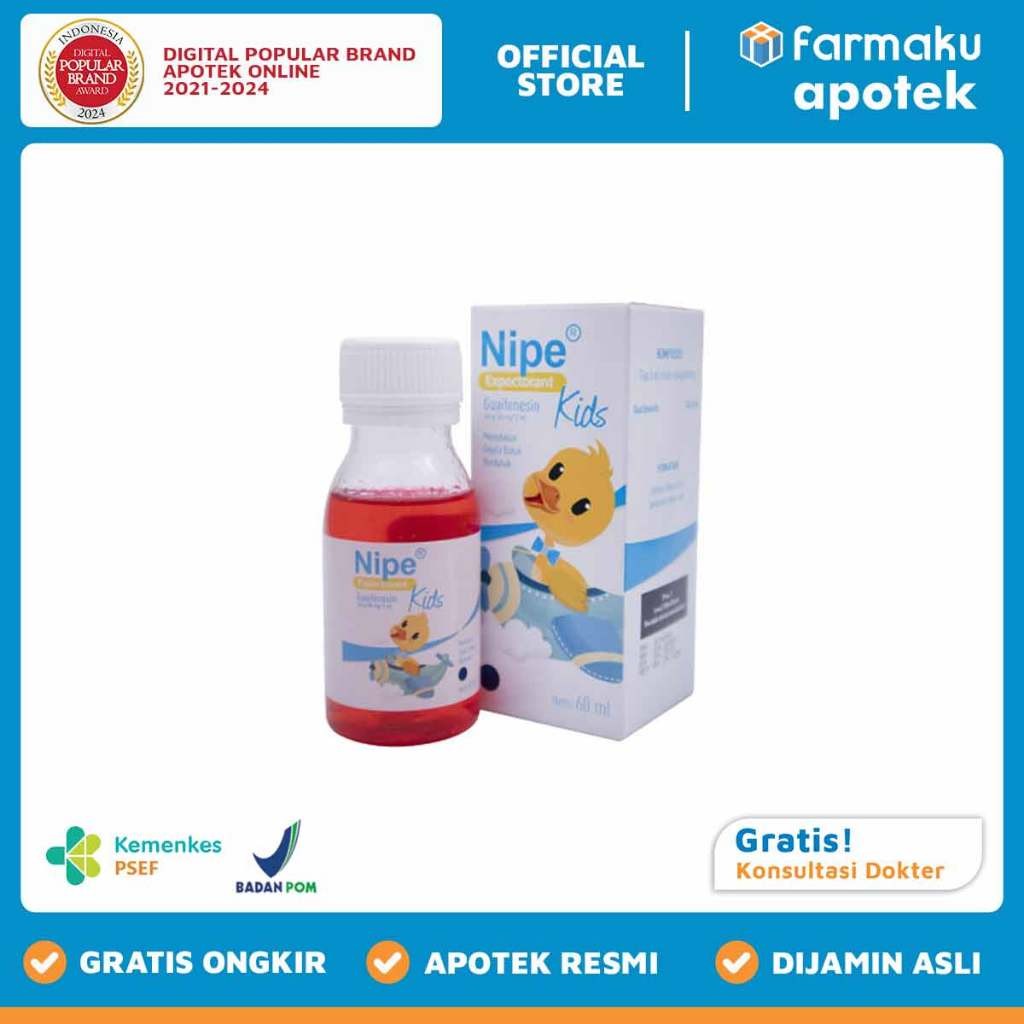 Nipe Expectorant Kids Syrup 60 ml  - KGS