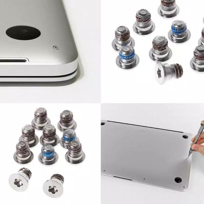 JTTOP" SET BAUT PENTALOBE SILVER FOR APPLE MACBOOK PRO A1398 / A1425 / A1502