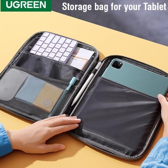 JTTOP" UGREEN TAS STORAGE BAG POUCH TABLET IPAD PRO 11 INCH SARUNG SLEVEE