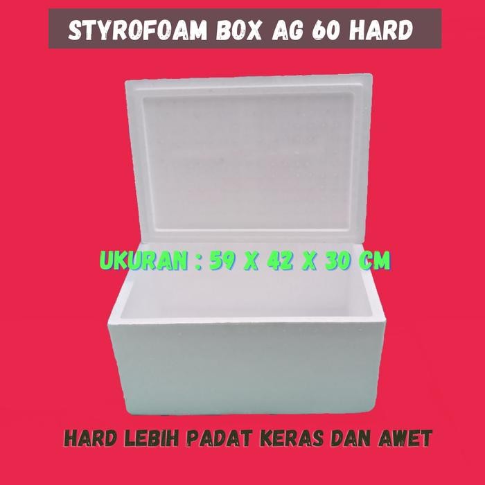 

Styrofoam Box Ag 60 Polos Hard Density