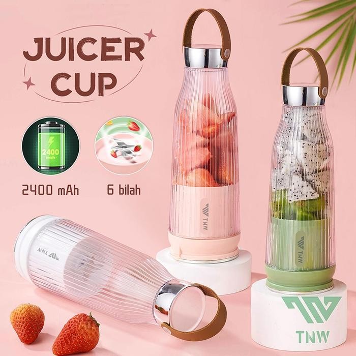 Tnw Kj6 Juice Blender Portable 6 Juicer Mini Botol Blender Kapsul Blender Jus Buah Milkshake