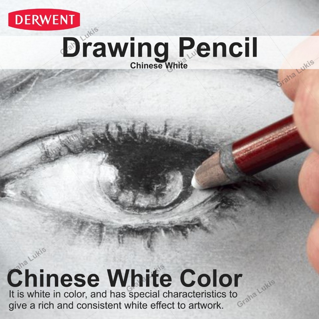 

Derwent Drawing Pencil Chinesse White