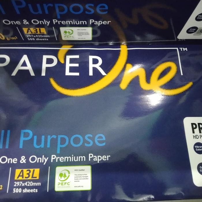 

Kertas Hvs Merk Paper One A3 80 Gr