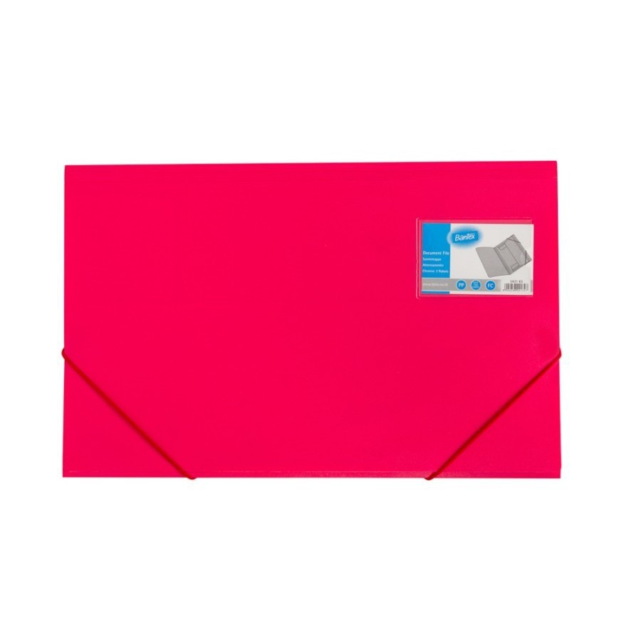 

Bantex Document File Map Plastik Tali Folio Motif Polos