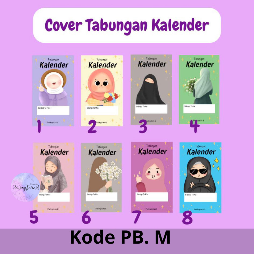 

[12 Ziplock] Paket Binder Nabung Kalender 12 Ziplock tempat uang Binder Keuangan Murah