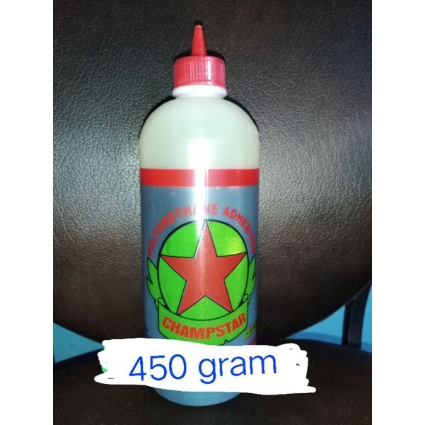 

450 gram.Lem pu chamstar or lem pu botol chamstar or lem busa chamstar