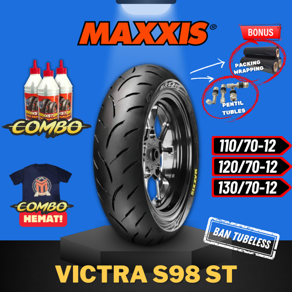 KelGo - [READY COD] MAXXIS VICTRA RING 12 / BAN MAXXIS VESPA SCOOPY / BAN SCOOPY FREEGO / BAN