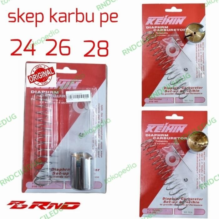 skep karbu pe 28 26 24 original KEIHIN Thailand kuningan