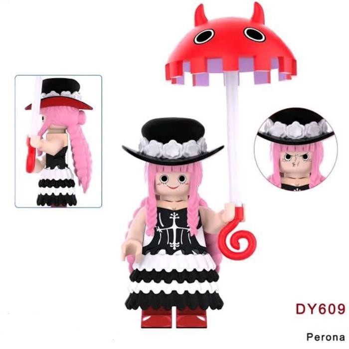 ..... Mainan Balok Minifigure Anime One Piece Dy609 Perona Plastic Building Blocks