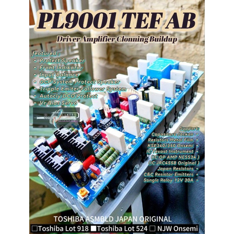 Blueskyy - Full Set Driver PL9001 AB TEF 2U ( Double Layer ) # Cloning Buildup