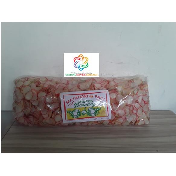 

Kerupuk Bawang Matahari Pagi [5 Kg / 1 Bal ] Best Seller