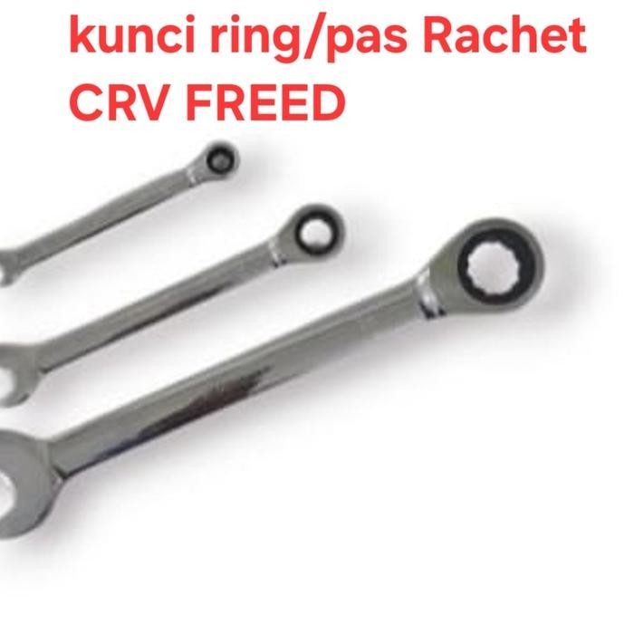 KUNCI RING/PAS RACHET 24MM CRV MIRROR MERK FREED