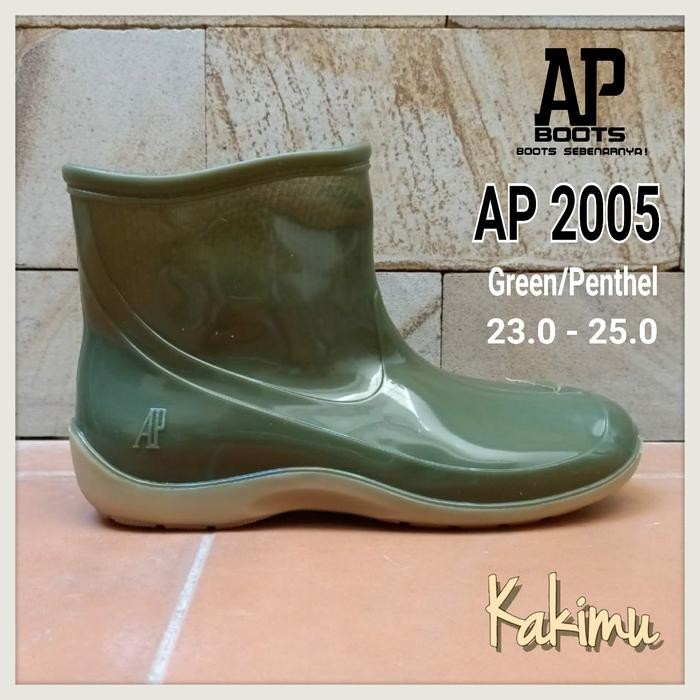 JTTOP" SEPATU BOOT WANITA MURAH AP 2005 GREEN