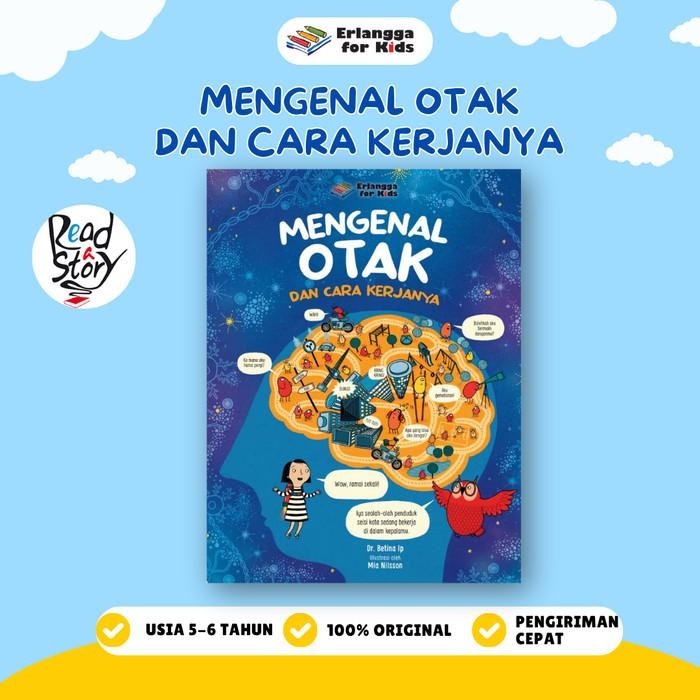 

[Erlangga] Buku Ensiklopedia Anak : Mengenal Otak dan Cara Kerjanya - Erlangga For Kids