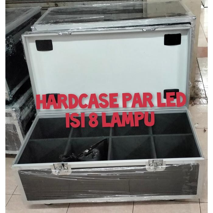 Hardcase atau Box lampu Par 54 LED isi Delapan lampu