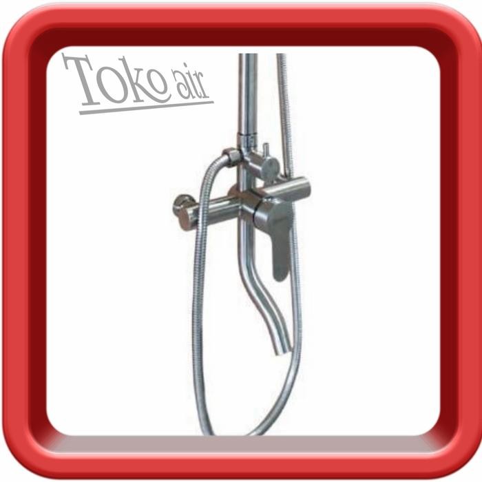 Shower coloum Stainless Steel Set/Shower tiang mandi Stainless 304