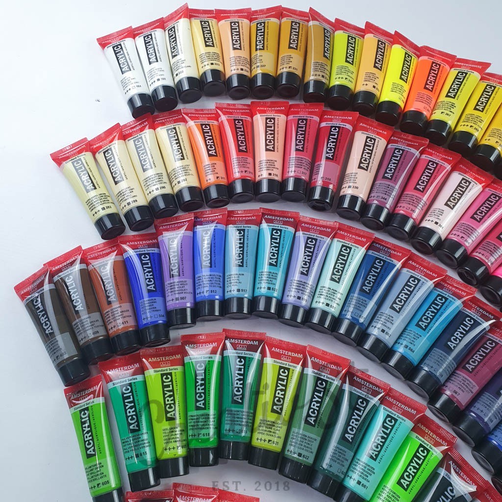 

Amsterdam Cat Acrylic Paint 20 Ml Cat Akrilik Lukis 20 Ml Part 4 Satuan