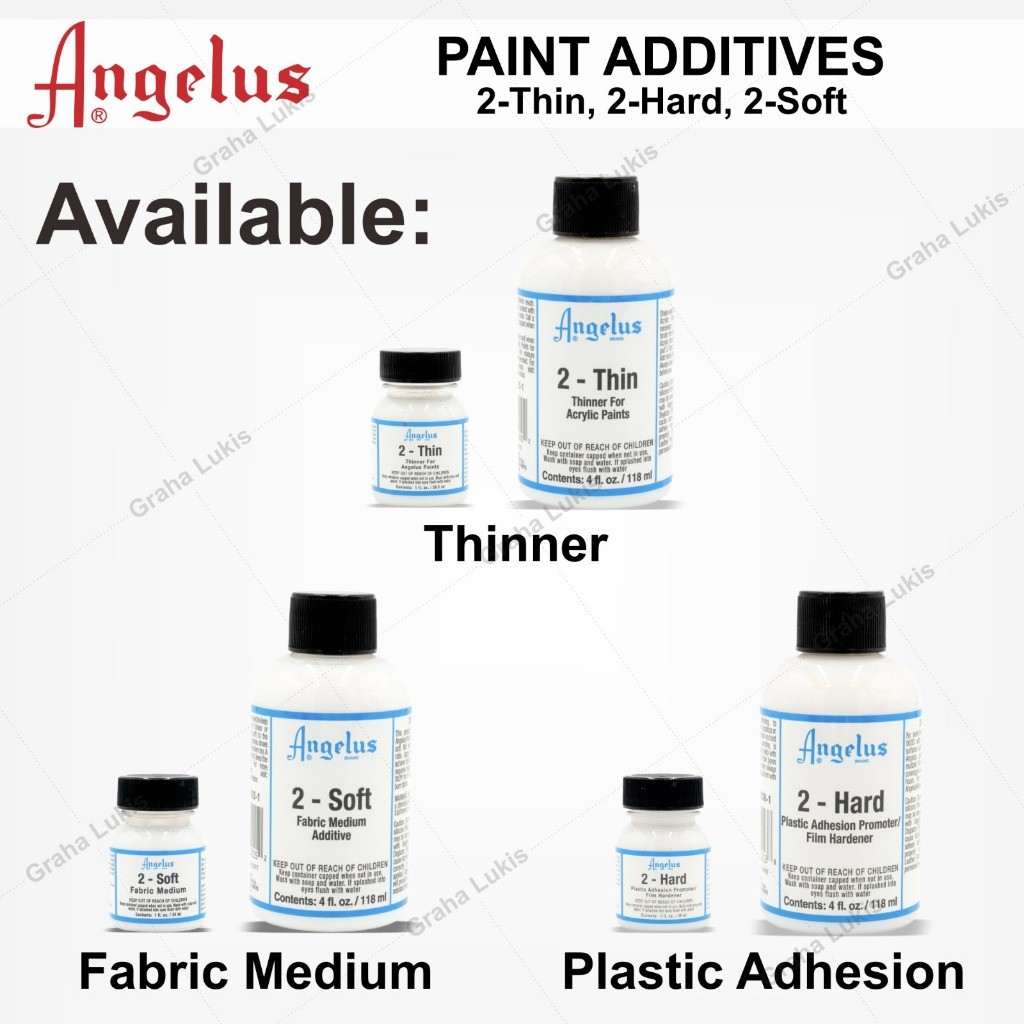 

Angelus 2-Soft Fabric Medium Additive 4 fl.oz / 1oz