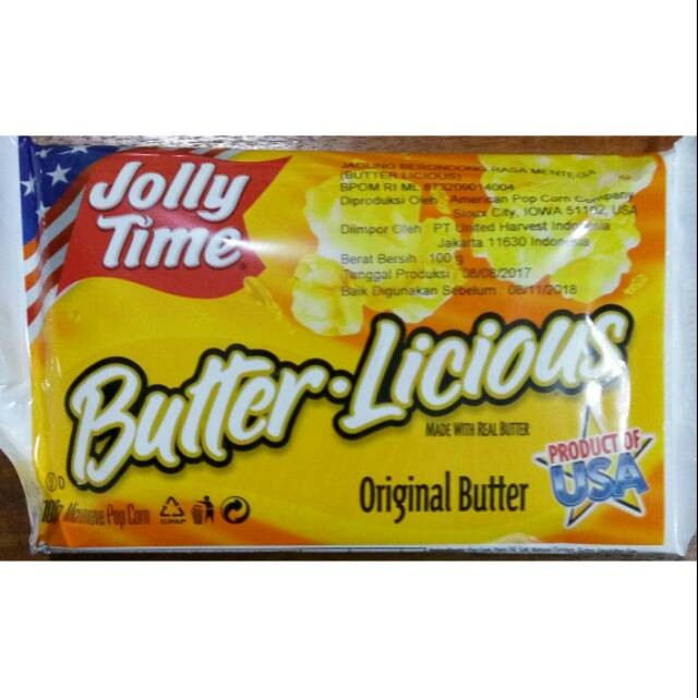 

[Promo] Popcorn Jolly Time "Butter-licious
