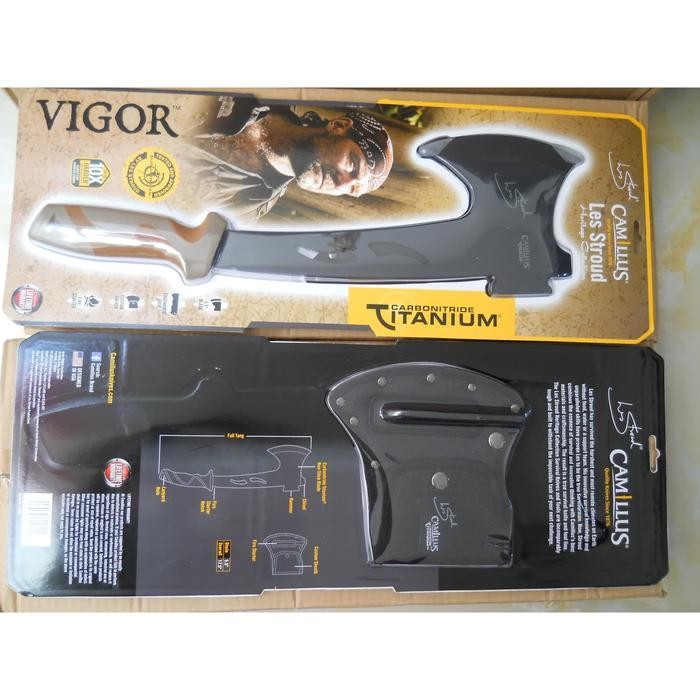 Jual KAPAK KAMPAK AXE CAMILLUS LES STROUD HATCHET CARBONITRIDE TITANIUM
