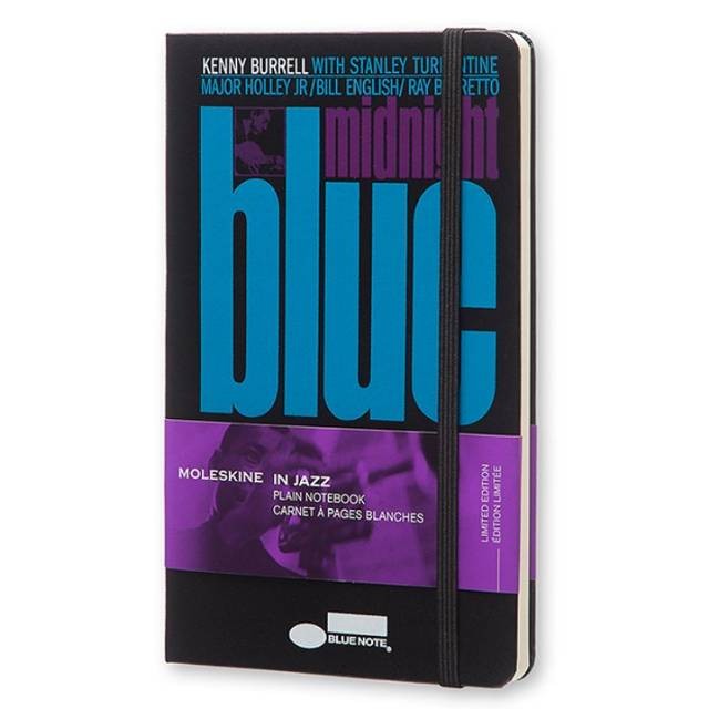 

Moleskine Plain Notebook Jazz Limited Edition 774