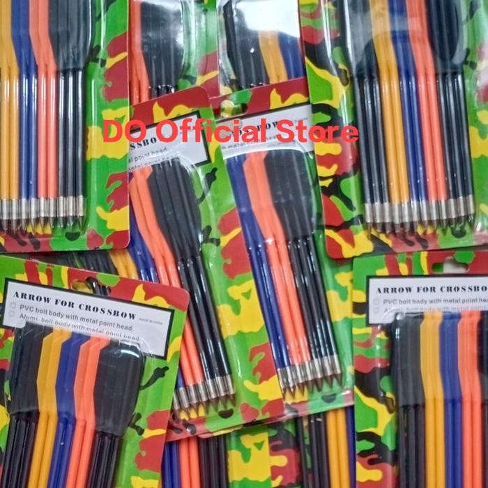 Jual Import 1set (12buah) PREMIUM MATA PANAH IKAN PASER FISH ARROW