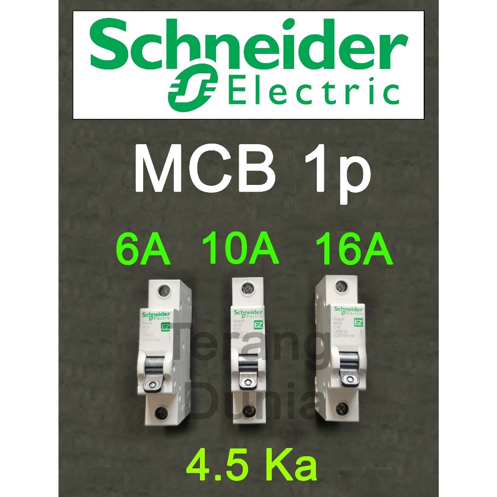 MCB Schneider 6a MCB Schneider 10a MCB Schneider 16a MCB 6a MCB 10a MCB 16a Schneider WE