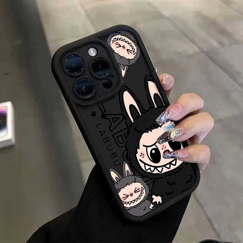Kreatif Labubu Lucu Case Hp Xiaomi 14 4G 5G Pro Plus 13 13C 14T 13T Pro X5 9C F5 F4 9A C65 8 9 10 X3