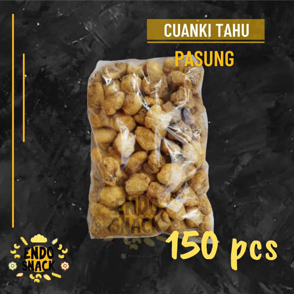 

WHYN!! CUANKI TAHU 150 pcs Tahu Pasung Pelengkap Baso Aci, Seblak, dan Cuanki