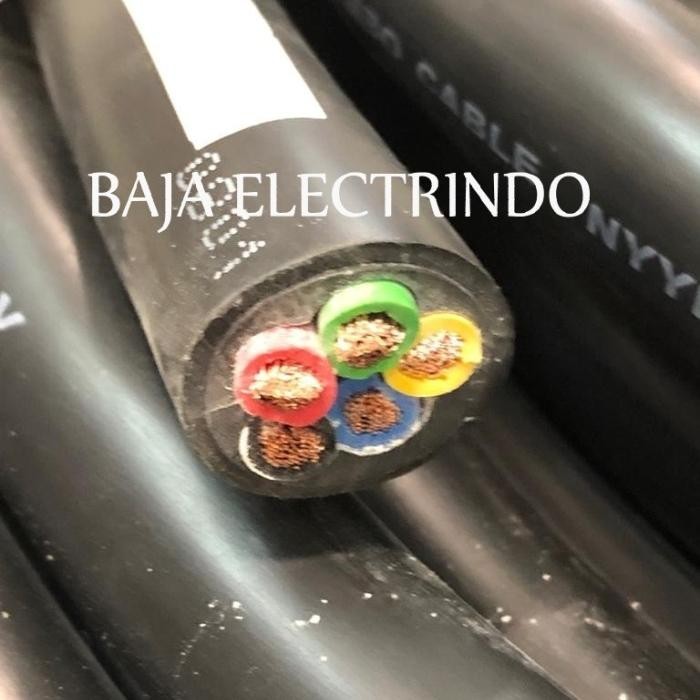 Kabel Serabut Isi 5 Nyyhy 5X16Mm Merk 4 Besar Meteran Nyyhy 5X16