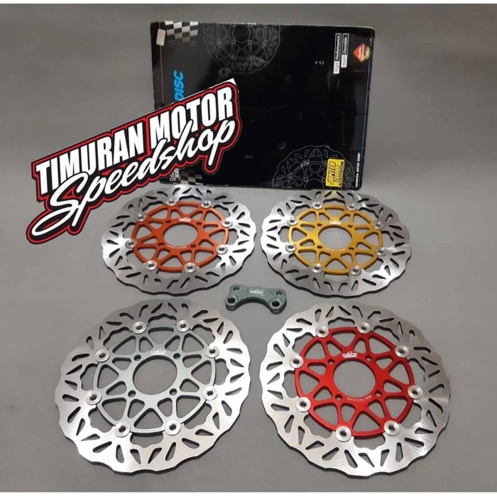 PREMIUM PIRINGAN CAKRAM MOTO 1 YAMAHA 260MM BRAKET JUPITER Z