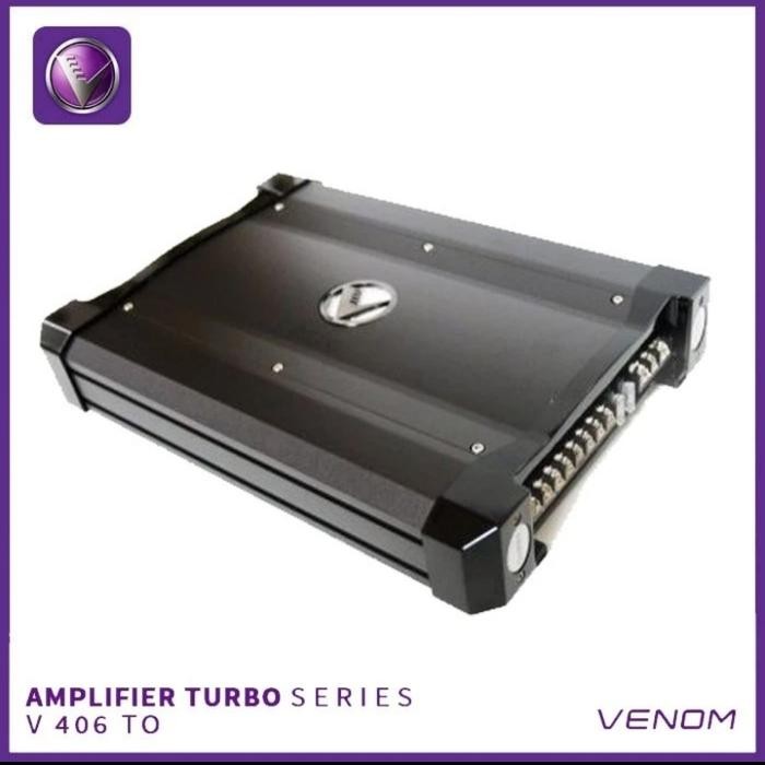 PREMIUM POWER 4 CHANELL VENOM TURBO V 406TO Amplifier,Audio Sound mobil