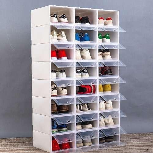 PREMIUM [6 BOX] SHOE BOX - KOTAK SEPATU - RAK SEPATU