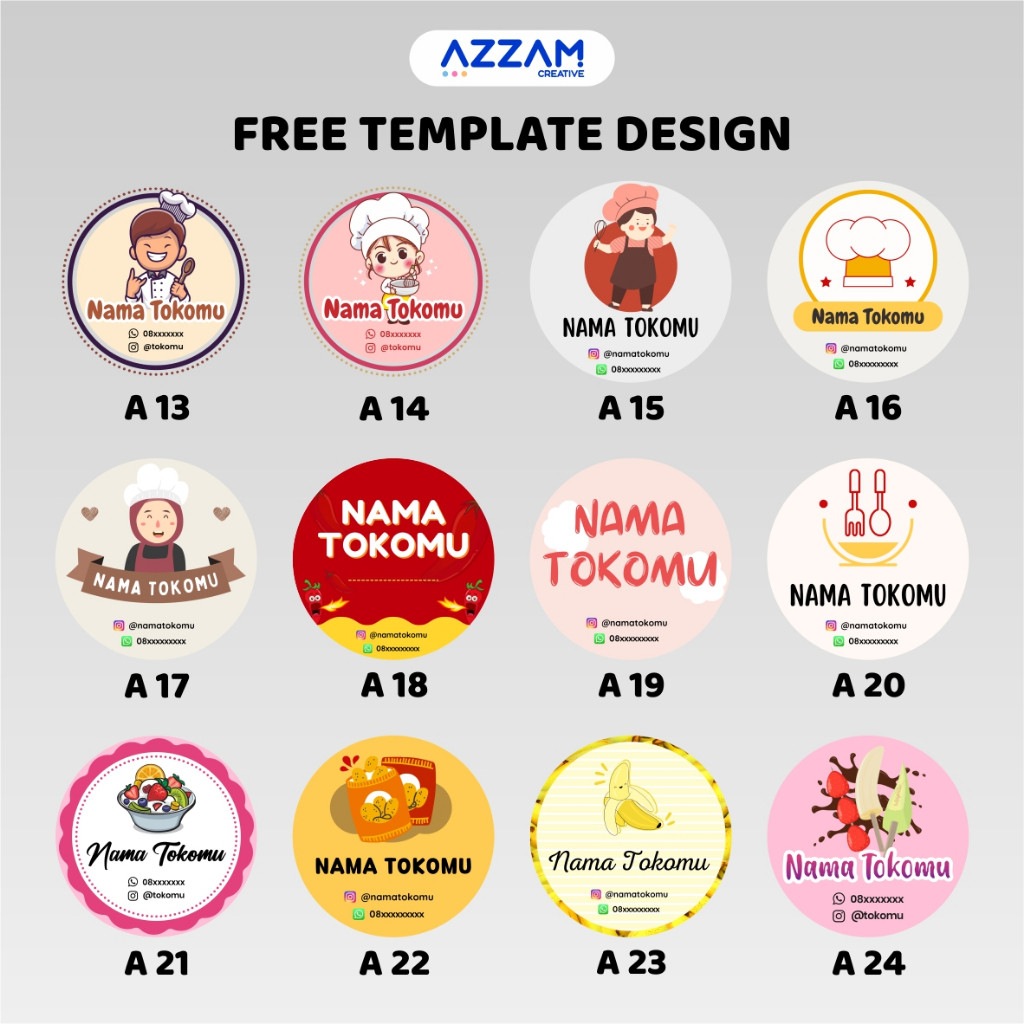 

[ PAKET 1000 PCS ] STIKER / STICKER / STIKER LABEL / STICKER LABEL / LABEL / STIKER CUSTOM / STICKER