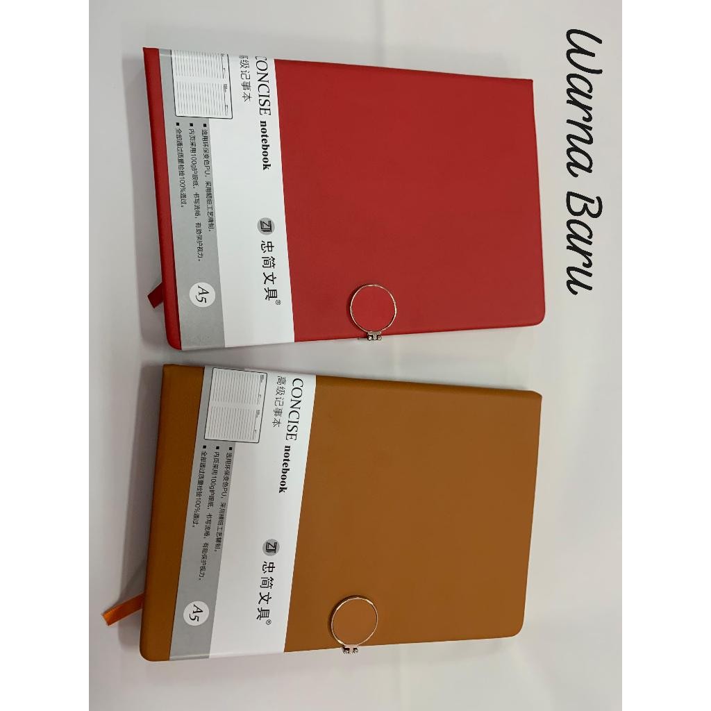 

Buku Agenda Magnet Bulat Sisi Warna A5 Concise Adam 80 Lembar Warna Morandi