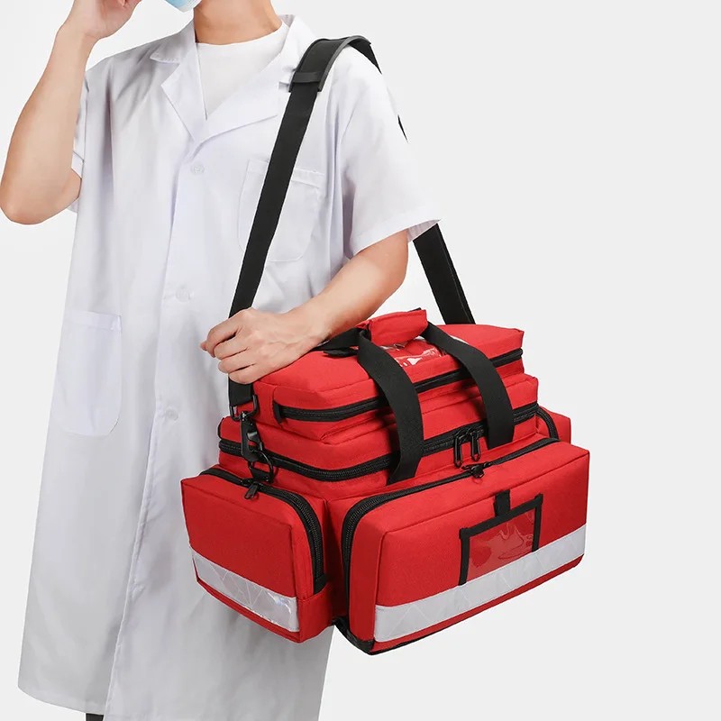 Professional Multiple Medical Bag Empty First Aid Kit Emergency Bag Medical Supplies For Outdoor