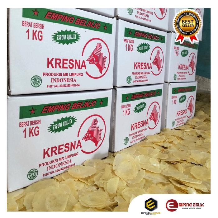 

Emping Melinjo Mentah 1 Kg Kemasan Kardus Super Kering/Emping Limpung Sp Snack Murah Cemilan Snak
