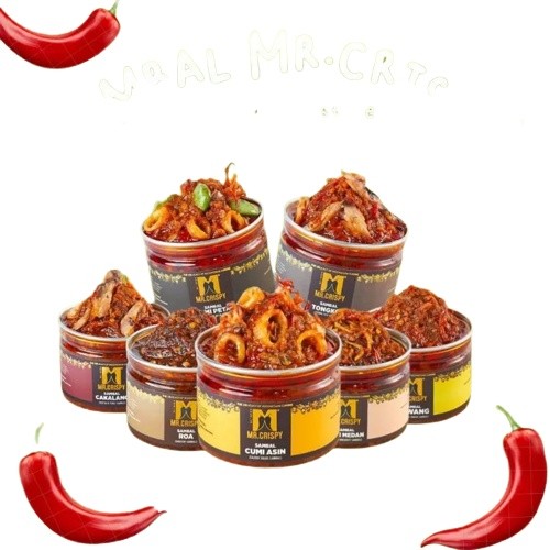 

Sambal Cumi Asin / Sambel Cumi Pete / Jengkol / Cakalang / Pete / Roa / Bawang / Bebek Madura /