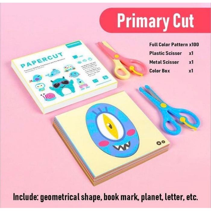 

No Na - Furonangel Paper Cut Mainan Edukasi Anak Gunting Scissors Kids Toys