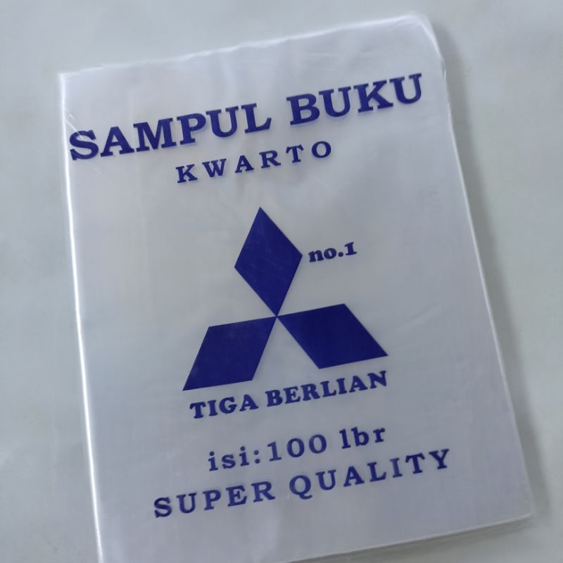 

PLASTIK SAMPUL BUKU UKURAN BIASA / SIDU (ISI 100 LEMBAR) WE!!