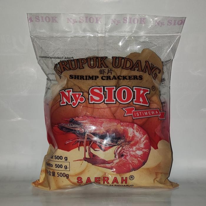 

Barbara.storee Krupuk Udang Ny Siok Oval 500 Gram Krupuk Nyonya Siok Udang Oval