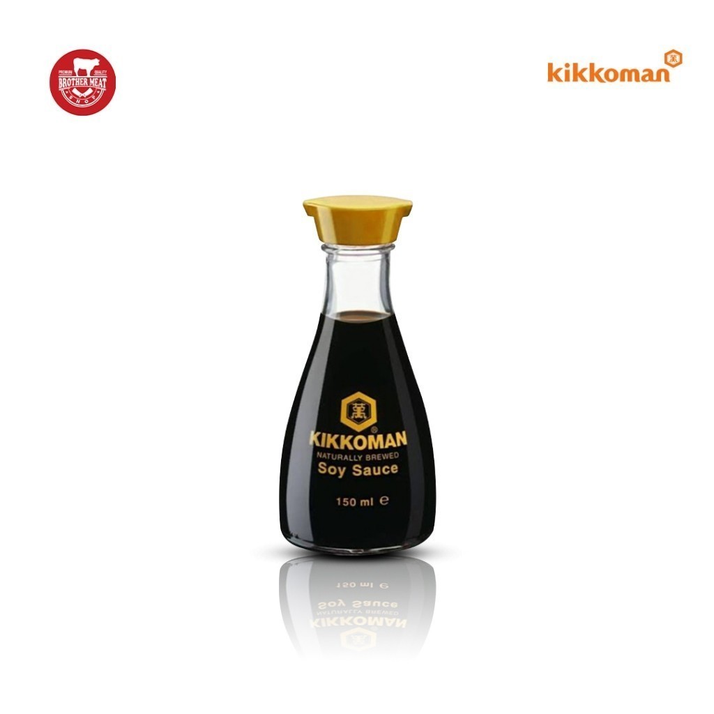 

Kikkoman Soy Sauce Dispenser Bottle 150ml, Brothermeatshop