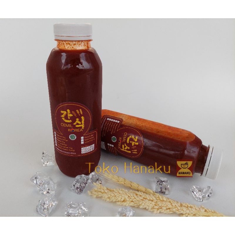 

SAOS/ SAUCE/ SAUS TOPPOKI/ TOPPOKI/ TOPOKKI CEMILAN KOREA 500ML