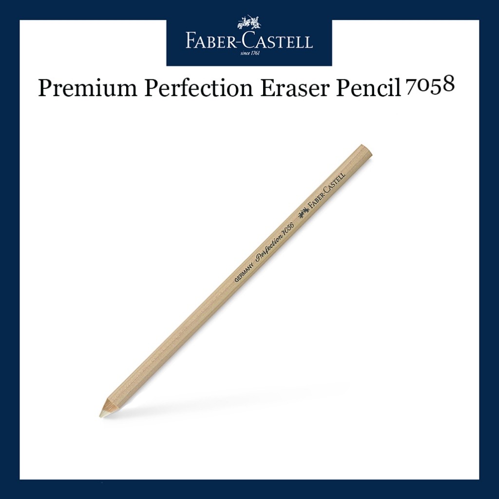 

Perfection Eraser Pencil 7058 Faber Castell / Penghapus Pulpen Tanpa Kuas WE!!!