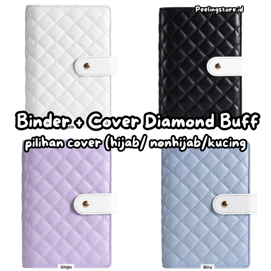 

Binder + Cover Binder A6 Motif Diamond Buff A6 Sinking Fund WE!!